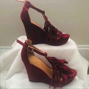 Charlotte Russe Suede Wedges